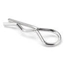 50Pcs Stainless Steel Body Clips Shell Cover Pin Bend for 1/10 RC Car Remot U2T8