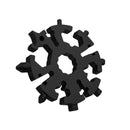 Minleaf ML-PS1 20 In 1 EDC Screwdriver Portable Snowflake Shape Keychain Wrench Pocket Screw Drivers DIY Multi-tool