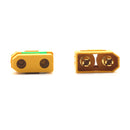 A Pair of Amass Anti Spark XT90-S Plug Connector Male Female Set With 12AWG Cable