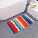 Honana CT-043 Microfiber Line Double Stripes For Door And Home Mats Non-slip Absorbent Carpet