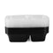 10Pcs Meal Prep Containers Plastic Kitchen Food Storage Reusable Microwavable Lunch Box