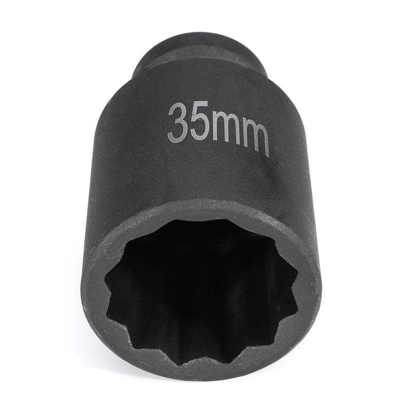 12 Point 80mm Deep Impact Nut Socket 1/2inch Drive Spindle Axle Nut Socket Hub Axle Nut
