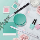 2Pcs Eye Brush with Cap for Travel Eye Brow Eyelash Mascara Brushes Wands A