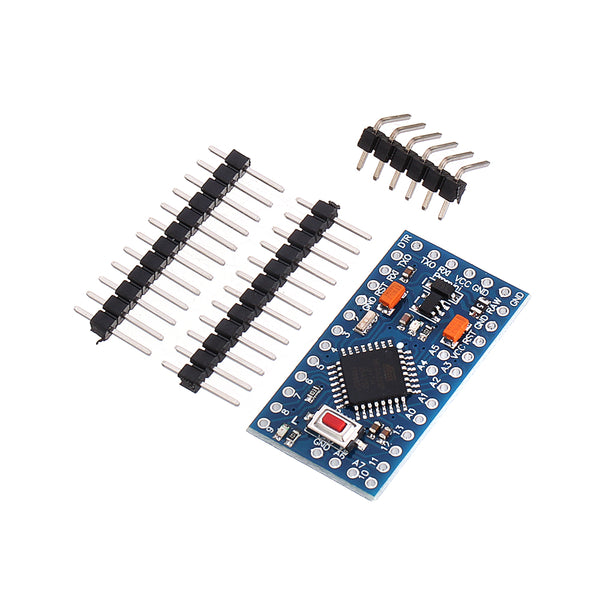 5Pcs 3.3V 8MHz ATmega328P-AU Pro Mini Microcontroller With Pins Development Board For