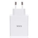 SSK 4 USB Port 5V 5A EU USB Charger Tablet Charger