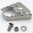 Rear Foot Brake Lever Pedal Enlarge Extension Rear Brake Peg Pad Extender f W9B6