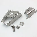 Rear Foot Brake Lever Pedal Enlarge Extension Rear Brake Peg Pad Extender f W9B6