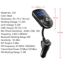Bluetooth Fm Transmitter for Car,Wireless Car Fm Transmitter Radio Adapter
