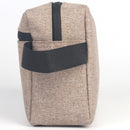 Brown 1 Pc Travel Men Wash Bag Waterproof Makeup Bag Toiletry Wash Kit Stor