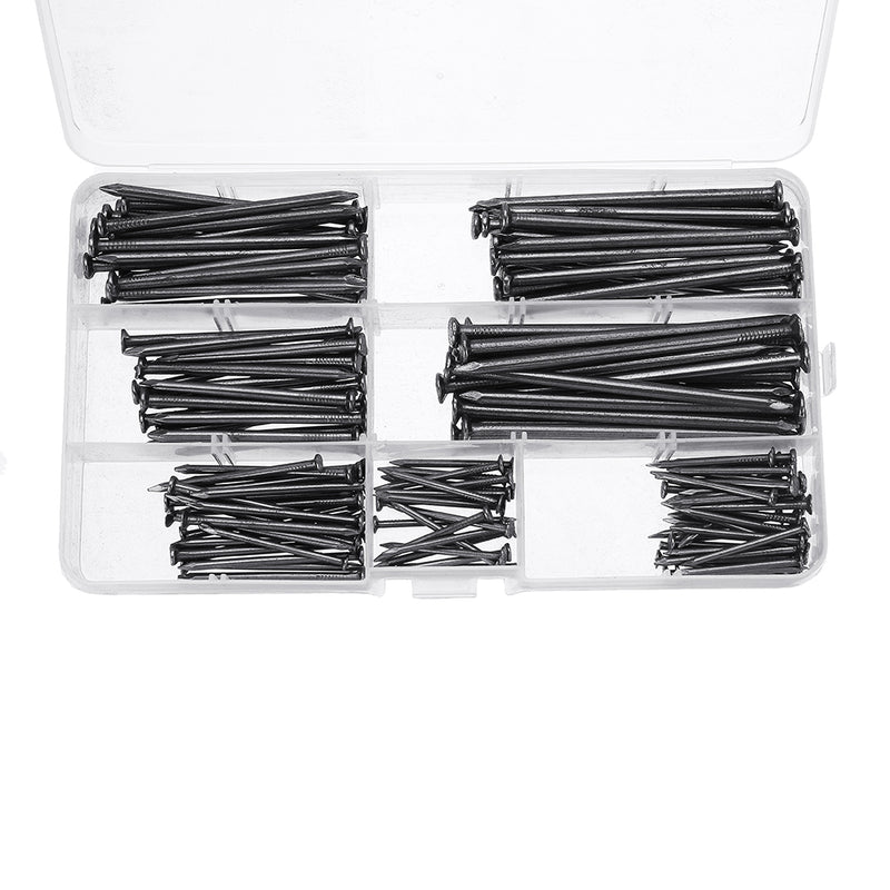 150pcs Hardware Nail Assortment Kit Repair Tool Woodworking Cement Wall Iron Metal Nails 3/4/5/6/7/8cm