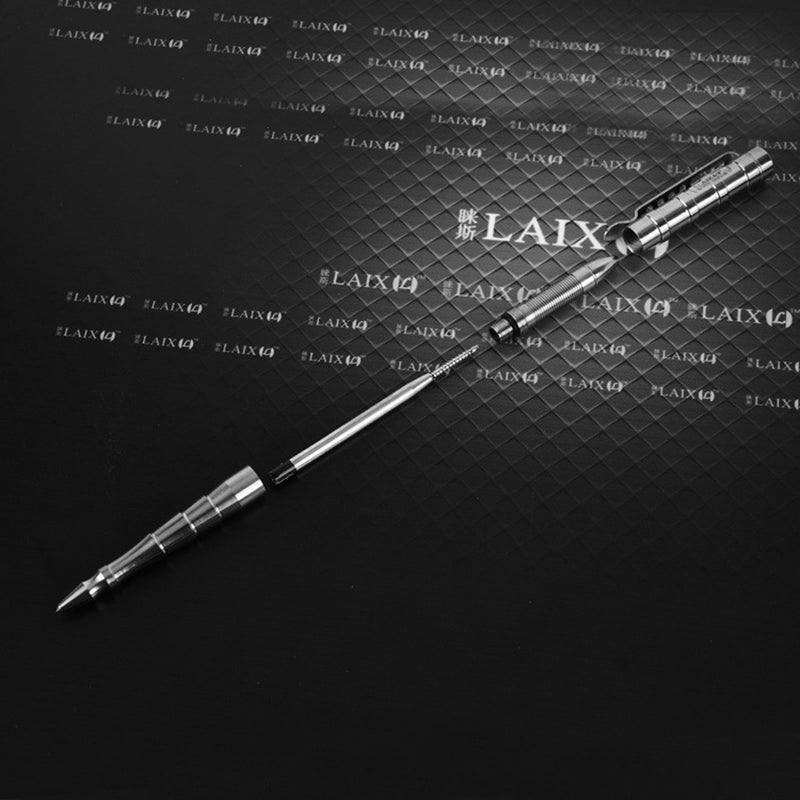 B009 Tungsten Steel EDC Tactical Pen Survival Self De-fense Anti-wolf Divine Protection Pen