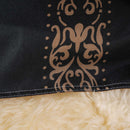 3 PCS Bedding Sets Black And White Printing Quilt Cover Pillowcase For Queen Size