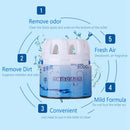 Automatic Toilet Cleaner Magic Flush Bottled Helper Blue Bubble Amazing Hom F7J4
