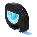 LT 91201/91200/12267 Label Tape Compatible For Dymo LetraTag 12mmx4m Cassette