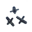 Splitter Adapter Connector Barb And Garden Irrigation Hoses Pvc Fittings 6mm Thread Cooling