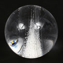Melting Stone Sphere Quartz 60mm Clear Crystals Ball Healing Rock Decor + Stand