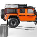 2Pcs Stainless Steel Sand Ladders Board for Axial SCX10 TRX-4 D90 1/10 RC C