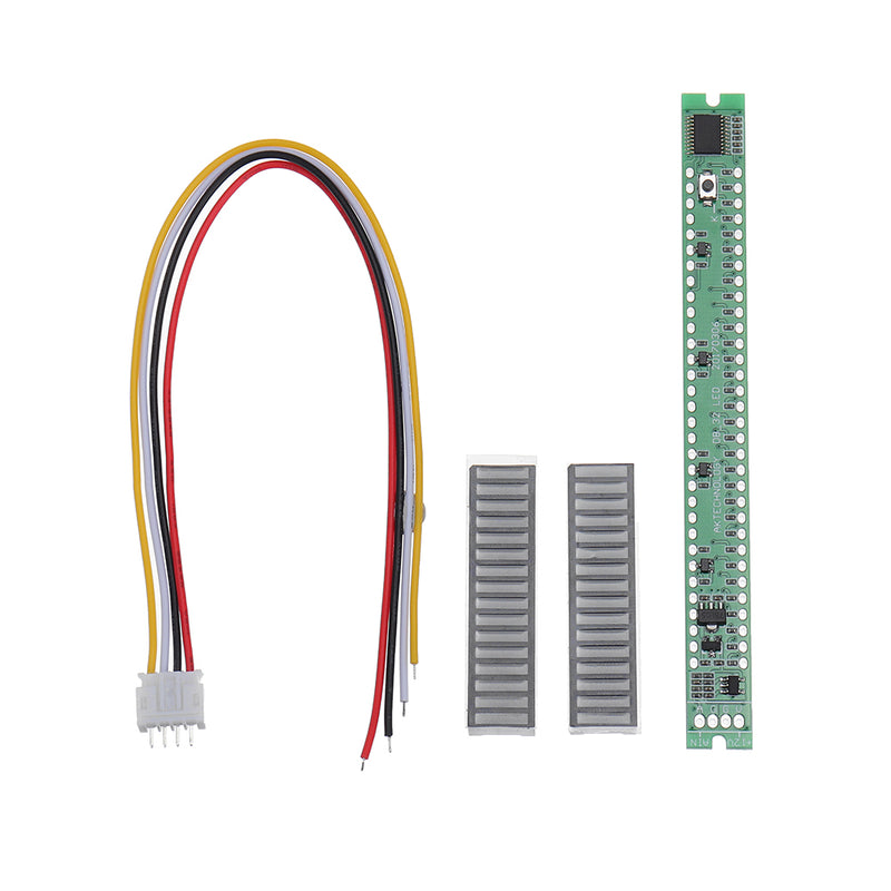 DIY 32 LED Music Electrical Level Indicator VU Meter Audio Level Meter Kit For Amplifier Board Adjustable Light Speed Board AGC Mode