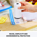 Vacuum Zipper Bags Reusable Food Storage Bags Vacuum Bag for Handheld Vacuu