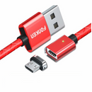 FONKEN 3A Micro USB Magnetic Fast Charging Data Cable For Oneplus HUAWEI P30 Xiaomi Redmi Nokia Android Phone