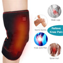 USB Heated Warm Knee Pad Brace Wrap Pain Relief Rechargeable Knee Heating S