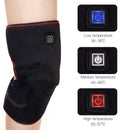 USB Heated Warm Knee Pad Brace Wrap Pain Relief Rechargeable Knee Heating S