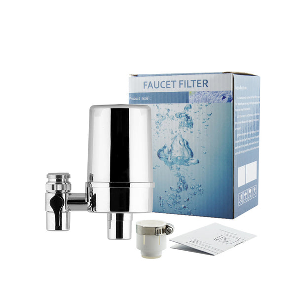4 Layers Filtration Faucet Water Filter For Kitchen Bathroom Mount Tap Purifier