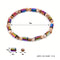 Unisex Ethnic Hematite Beads Anklet Classic Colorful Beaded Ankle Bracelets Creative Jewerlys