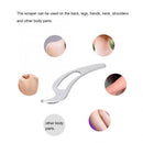 Manual Massage Tool Stainless Steel Scraping Board Body Scraper Plate for R