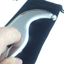 Manual Massage Tool Stainless Steel Scraping Board Body Scraper Plate for R