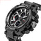 SMAEL 1803 Metal Case Luminous Needle 5ATM Waterproof Sport Dual Display Digital Watch
