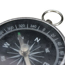 44mm Metal Compass Aluminum Shell With Key Ring Compass