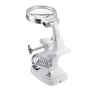10 LED Helping Hand Clamp Magnifying Glass Soldering Iron Stand Magnifier Tool