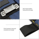 Electrician Tool Bag Solid Professional with Tape Buckle 3 Pockets 26 x 15cm