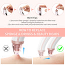 Blackhead Remover Vacuum Pore Acne Pimple Removal Facial Dermabrasi on Nose