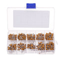 500pcs 10 Values Each 50 0.1uF-10uF(104~106) 50V Multilayer Ceramic Capacitor Assorted Kit Assortment Set with Storage Box