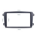 Car 2 Din Audio Panel Modification Panel DVD Navigation Panel Frame for Mer T5U5