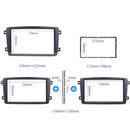 Car 2 Din Audio Panel Modification Panel DVD Navigation Panel Frame for Mer T5U5