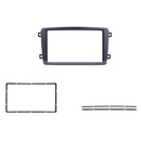 Car 2 Din Audio Panel Modification Panel DVD Navigation Panel Frame for Mer T5U5