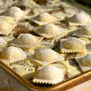 Ravioli Cutter Stamps, Round & Square, Set Of 2
