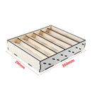 Wooden Paint Rack Stand Painting Ink Bottle Storage Holder Organizer Pigmen