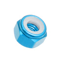 Suleve M3AN1 10Pcs M3 Nut Self-locking Nylon Lock Hex Nut Aluminum Alloy Multicolor