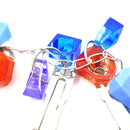 Bird Toys Swing Parrot Cage Spoon Bell Hanging Climb Pet Parrot Toys Cockat