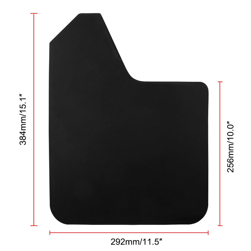 4Pcs Universal Mud Flaps for Car Pickup Van Truck Mudflaps Mudguards Splash N1I6