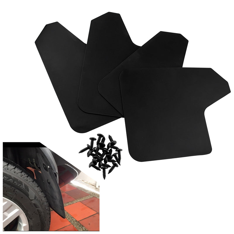 4Pcs Universal Mud Flaps for Car Pickup Van Truck Mudflaps Mudguards Splash N1I6