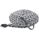 Stainless Steel Outdoor Protection Dragon Hand Bracelet Chain Metallic Whip F5S2