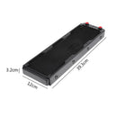 360Mm 18 Tubes Aluminum Computer Water Cooling Cooler Radiator with G4/1 Th