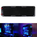 360Mm 18 Tubes Aluminum Computer Water Cooling Cooler Radiator with G4/1 Th