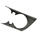 Carbon Fiber Water Cup Frame Decor Cover Trim Fit for Chevrolet Camaro 2017