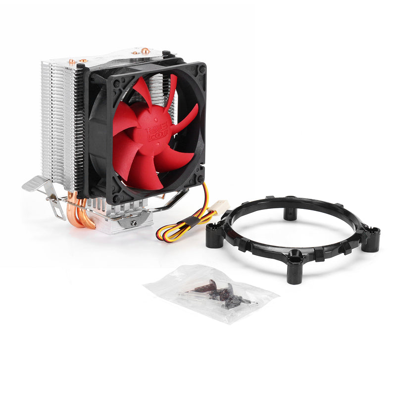 PCCOOLER 80mm 3 Pin DC 12V CPU Cooling Fan Hydraumatic Cooler Heatsink for Intel AMD